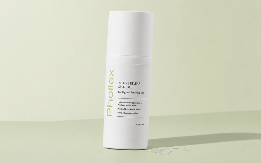 Phoilex Active ReLeaf Spot Gel, 2 fl oz airless pump bottle