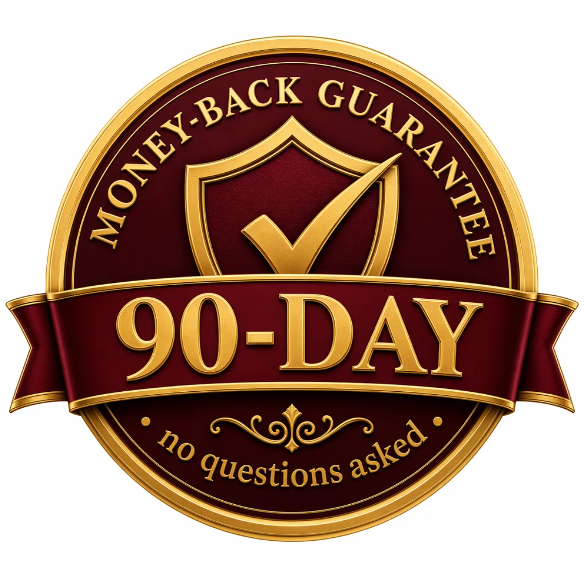 90-day money-back guarantee