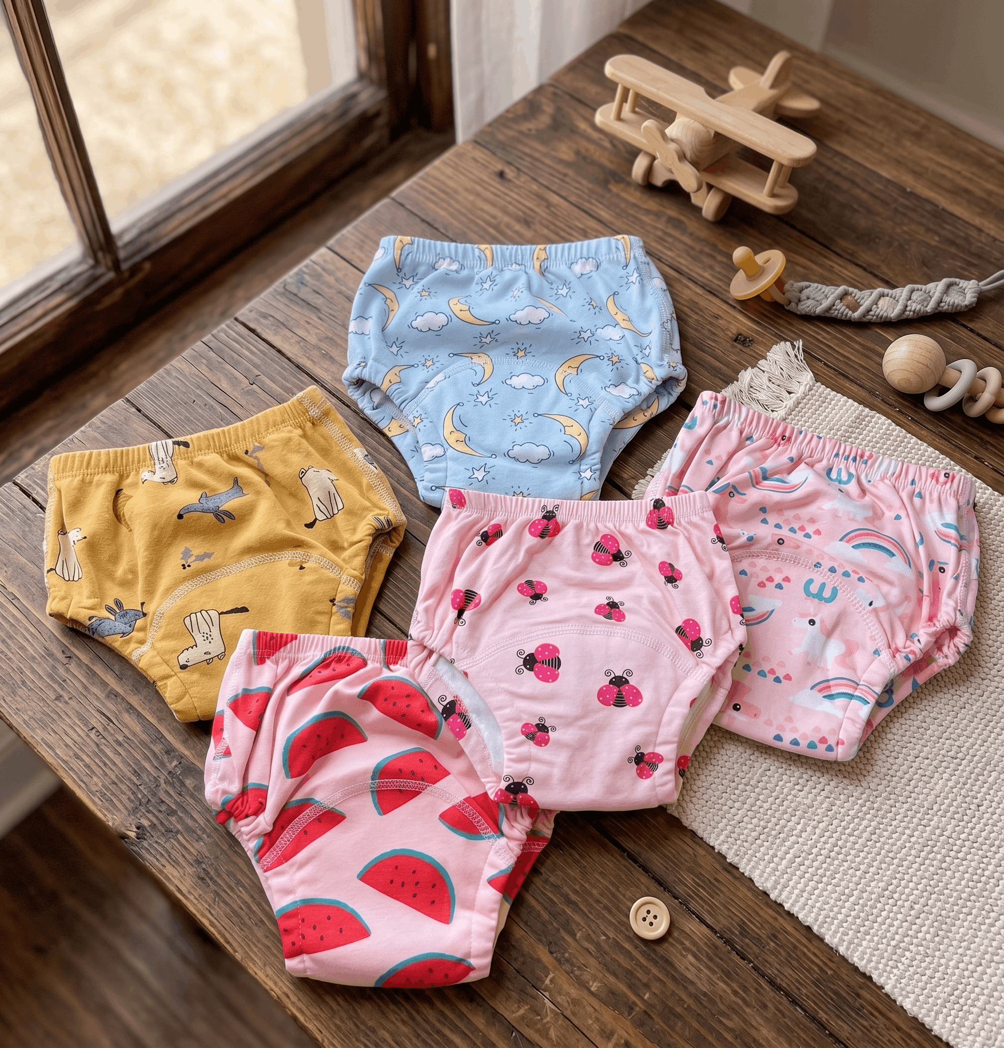 Clairmont training underwear detail